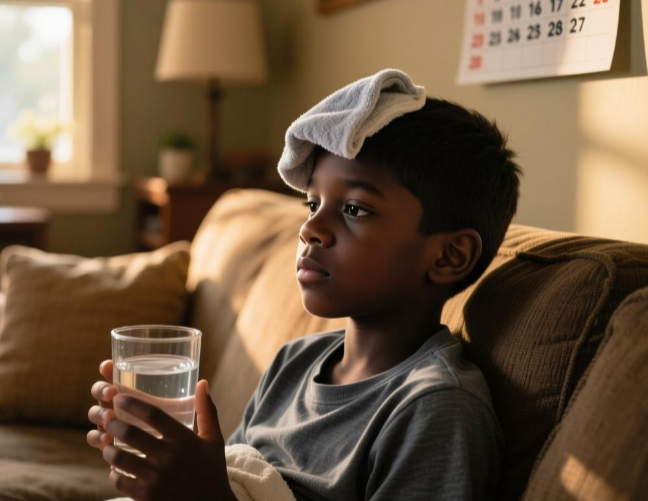 男孩高烧40℃退烧后脸变黑(退烧后脸变黑是因为流感病毒吗) 男孩高烧40℃退烧后脸变黑(退烧后脸变黑是因为流感病毒吗)